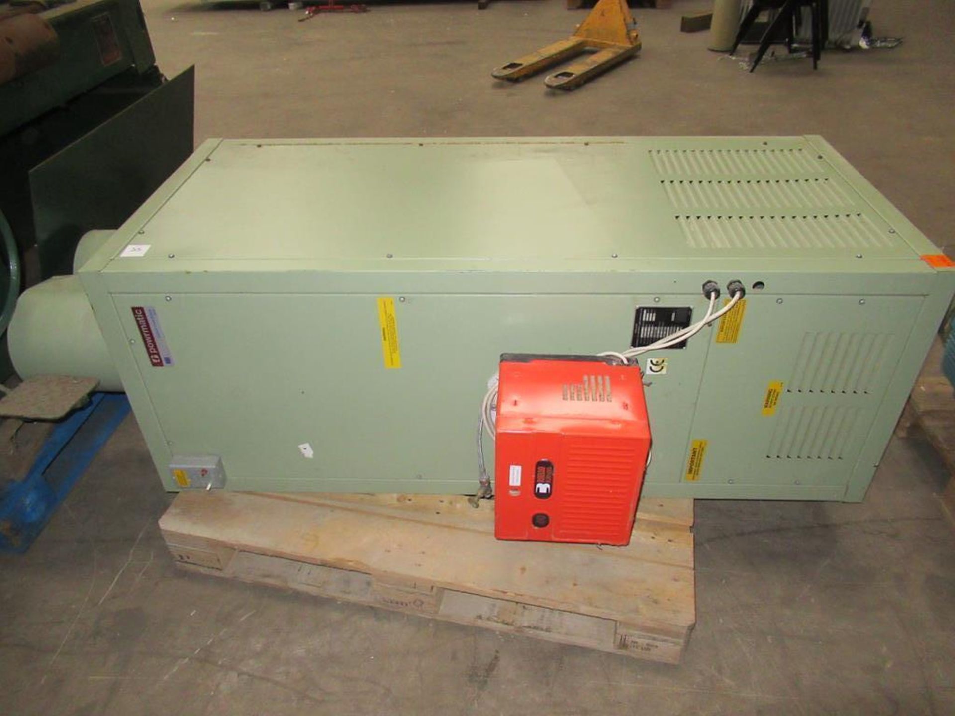 Powermatic CP0150 gas and oil cabinet heater s/n H15FH162