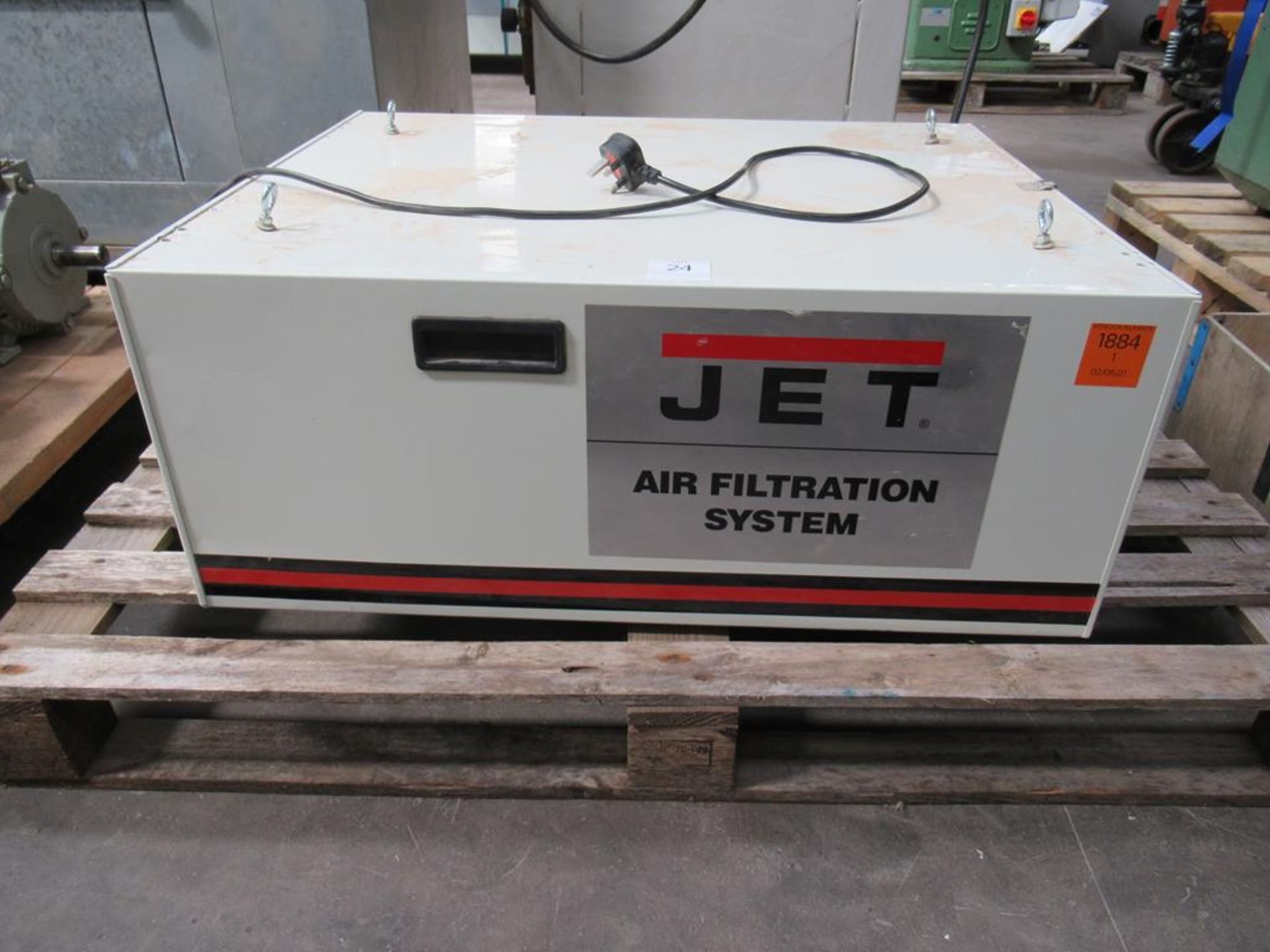 Jet AFS-1000B Air Filtration System 240V, single Phase, 50Hz, S/N13120403, YOM:2013, Weight: 25Kg. - Image 4 of 4