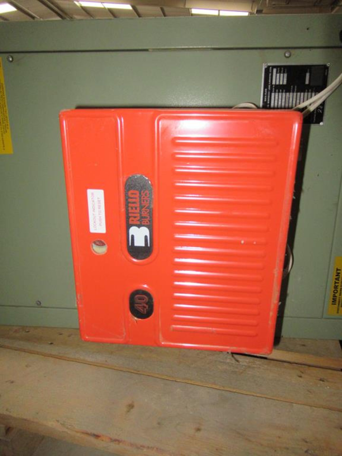 Powermatic CP0150 gas and oil cabinet heater s/n H15FH162 - Image 2 of 3