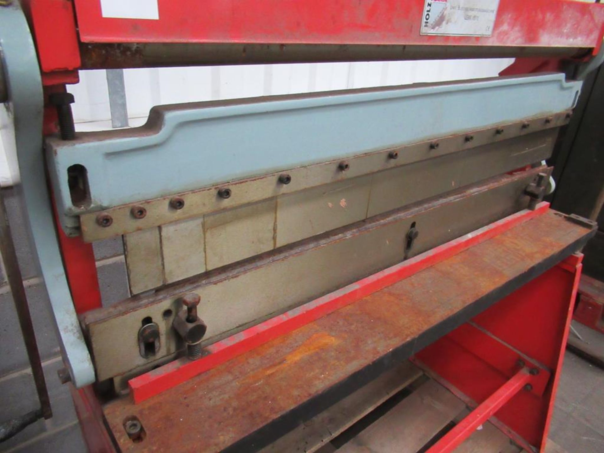 Holzmann UBM 1070 sheet metal folder/guillotine - Image 5 of 6