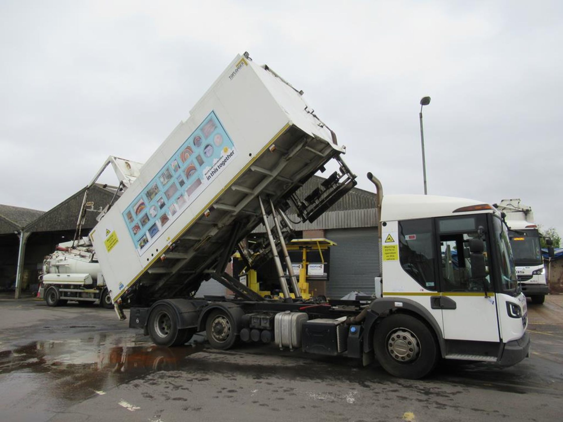 2014 Dennis Elite 6 Top Loader Refuse Collection Vehicle - Image 38 of 38