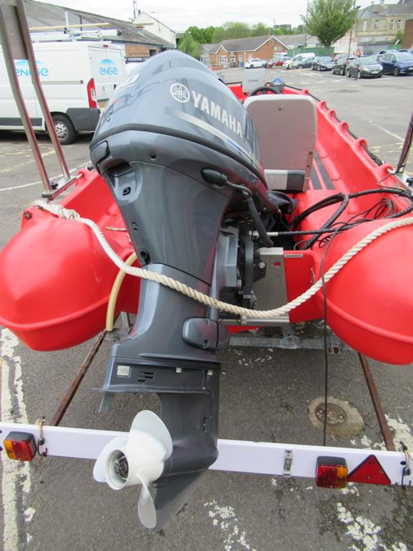 Whaly 435 Plastic Boat with Yamaha 30 Outboard - Image 10 of 48