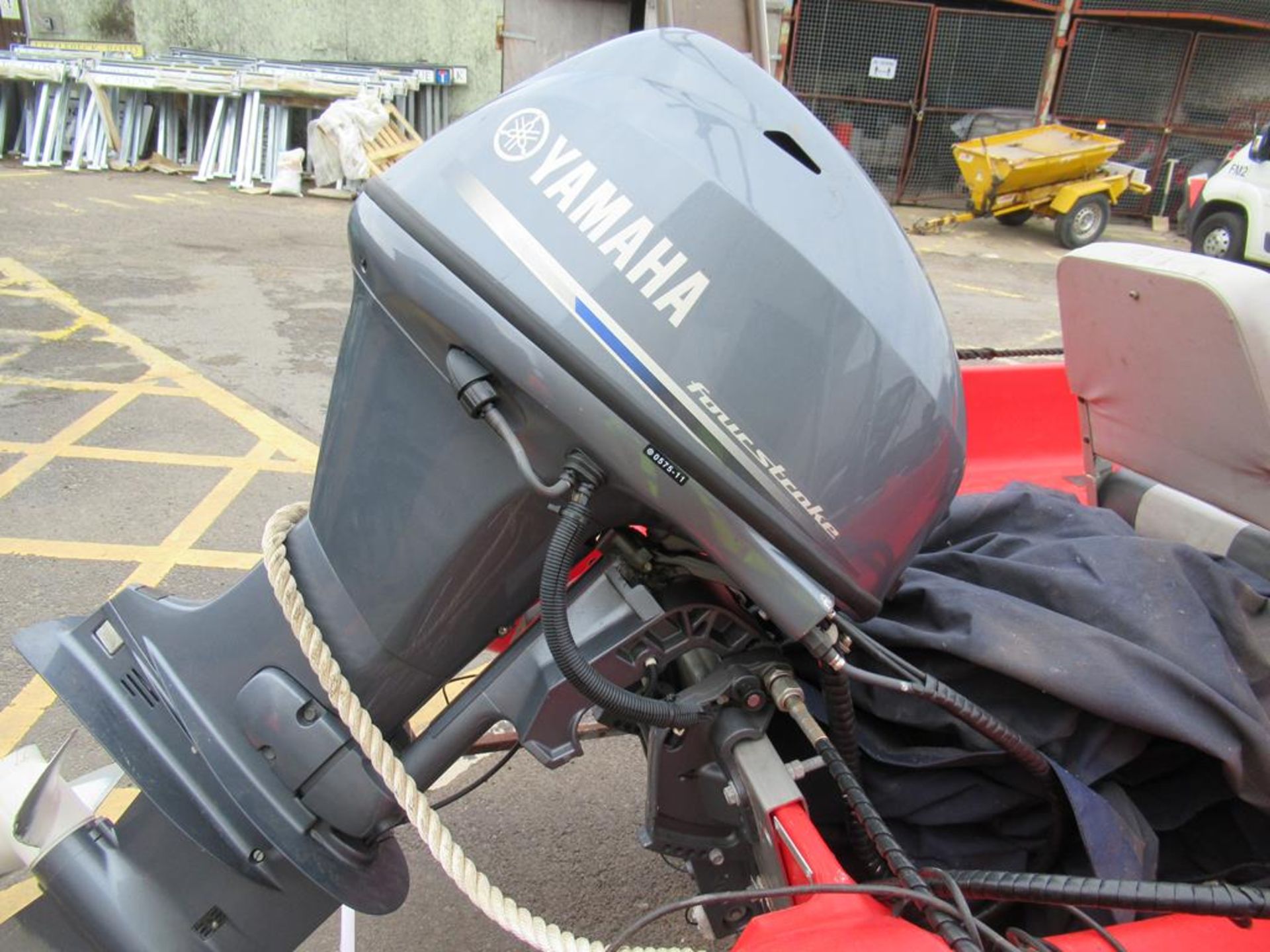 Whaly 435 Plastic Boat with Yamaha 30 Outboard - Image 11 of 48