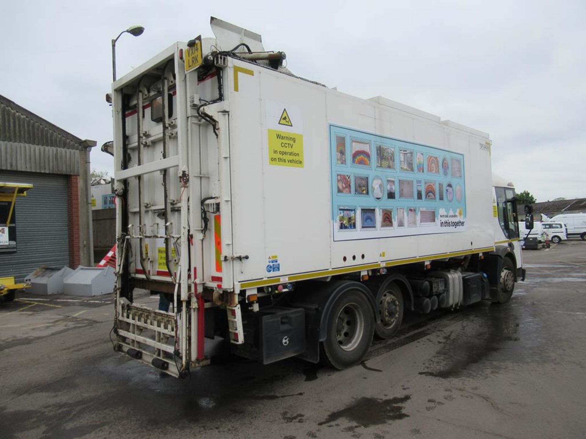 2014 Dennis Elite 6 Top Loader Refuse Collection Vehicle - Image 3 of 38