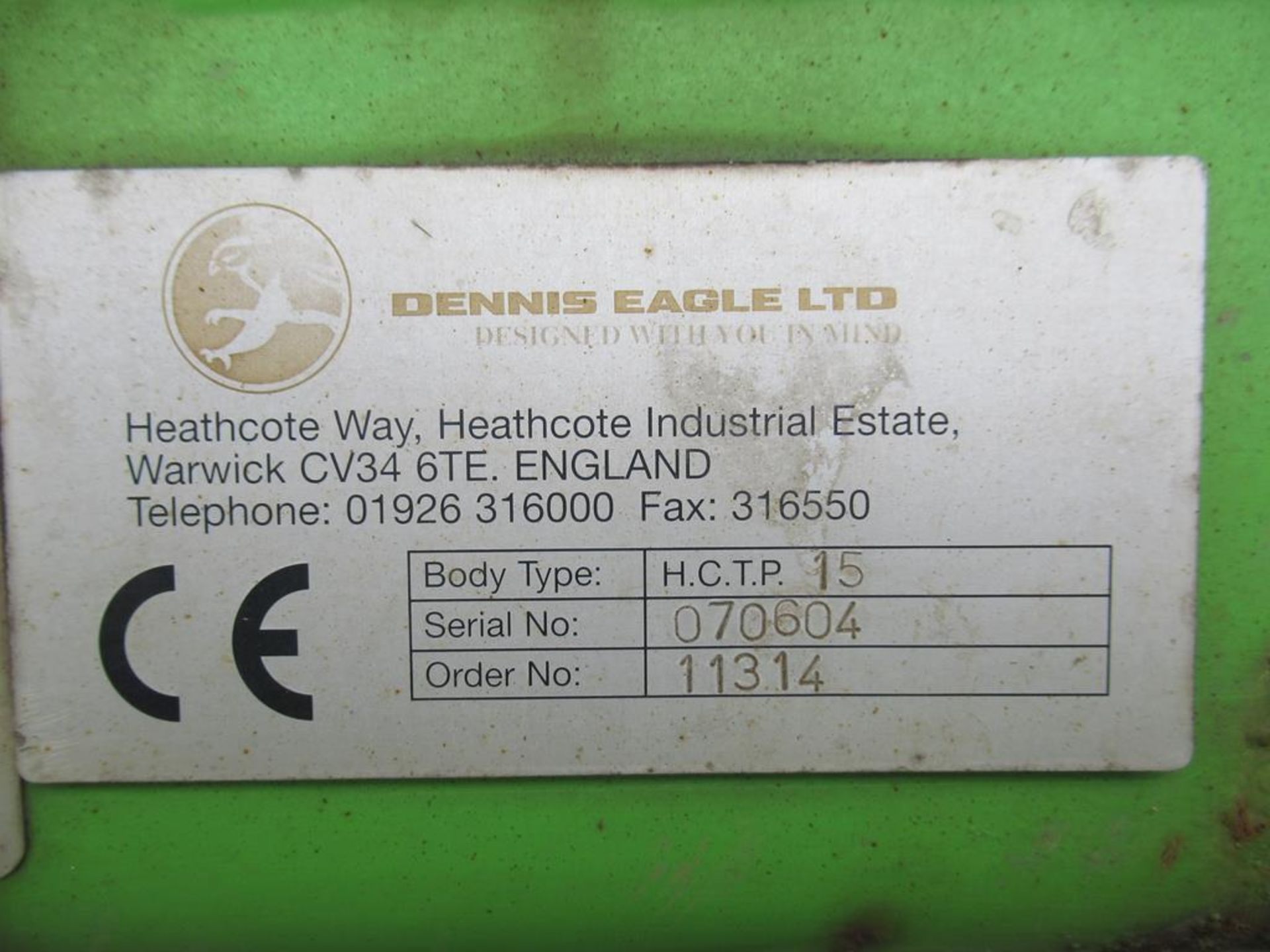 Dennis Eagle Elite 2 One Pass Refuse Collection Vehicle - Image 19 of 34