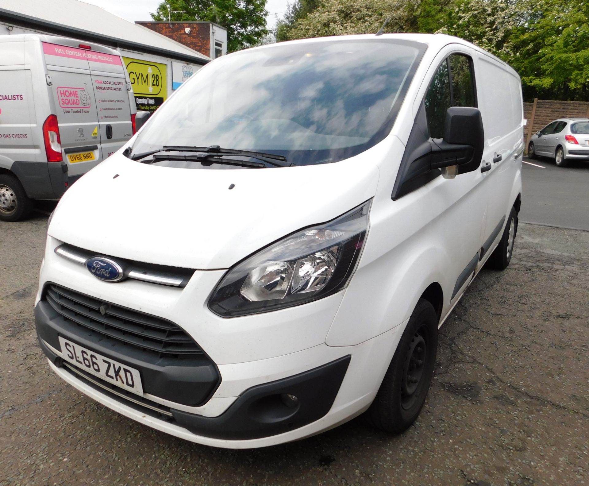 Ford Transit Custom 270 TDCI H1 Trend Van, Registr