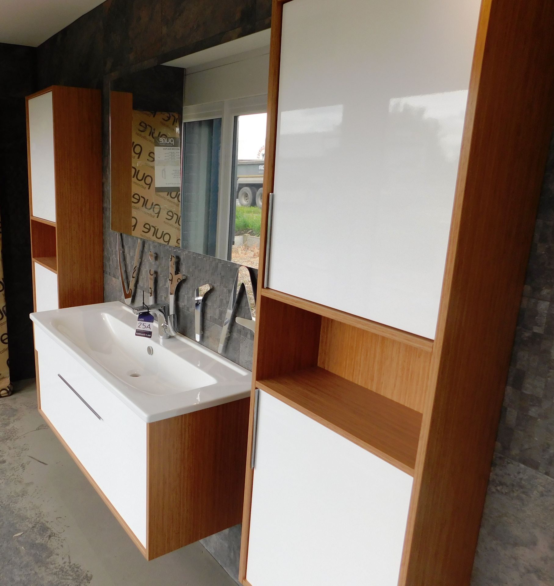 Vitra Bathroom Suite comprising Wall Mounted Sink