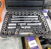 Draper Socket Set in Case