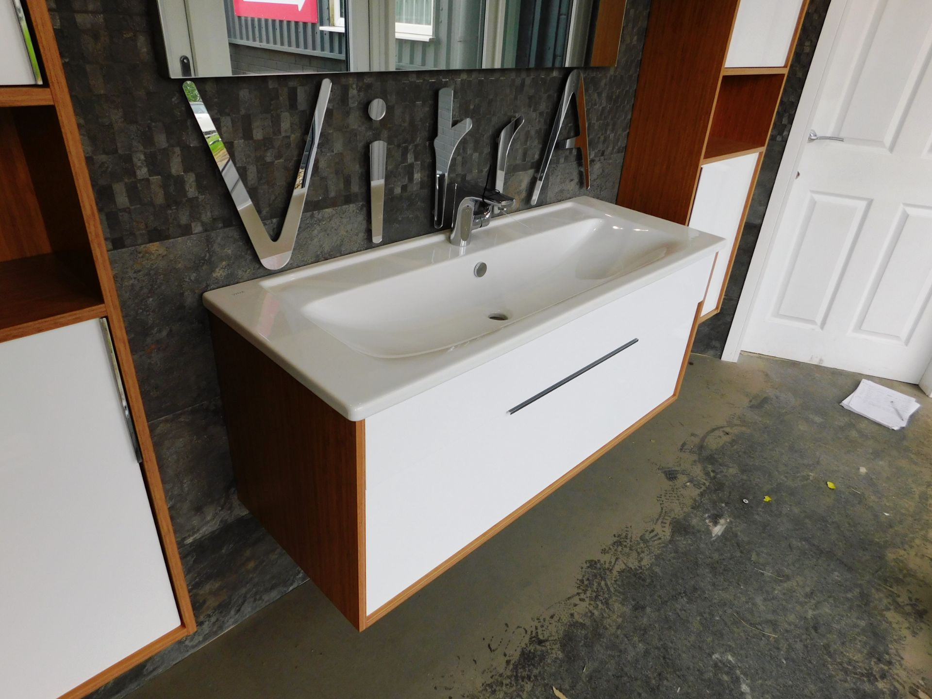 Vitra Bathroom Suite comprising Wall Mounted Sink - Image 3 of 5