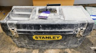 Stanley Plastic Tool Box with Contents