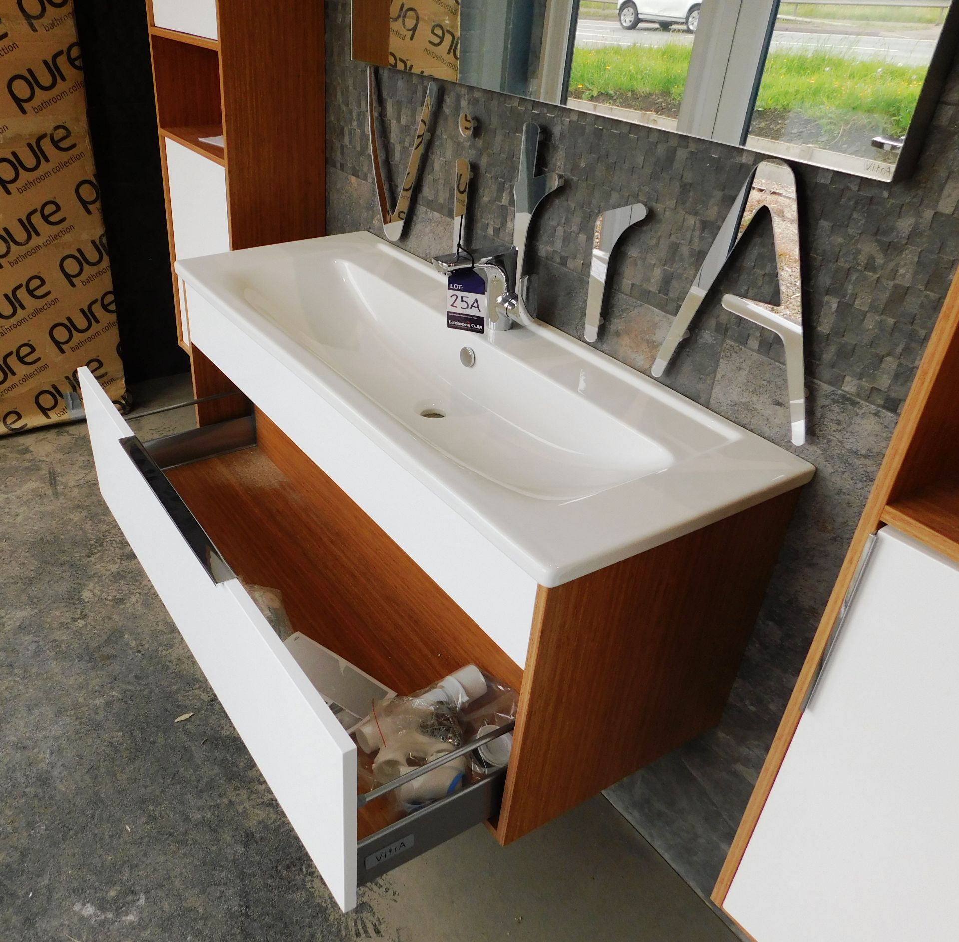 Vitra Bathroom Suite comprising Wall Mounted Sink - Image 5 of 5