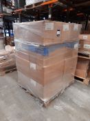 1 Pallet of M&H Plastics Market Rasen B20 26x41 Natural plastic bottles. Qty 1500/box, approx. 20