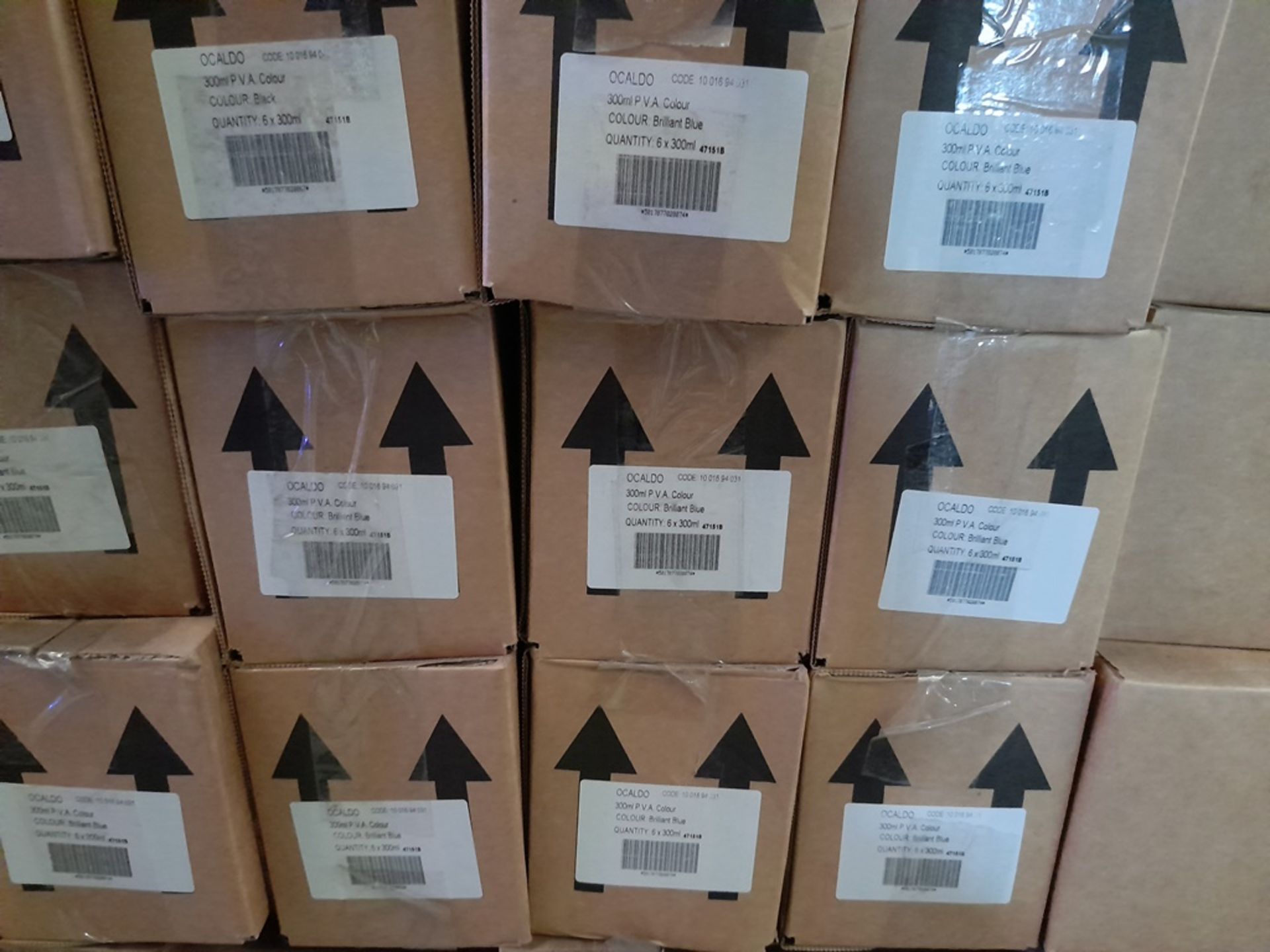 1 Pallet of Ocaldo Flow Formula Acrylic, 6 x 300ml per box - silver and Ocaldo PVA colour, 6 x 300ml - Image 4 of 4