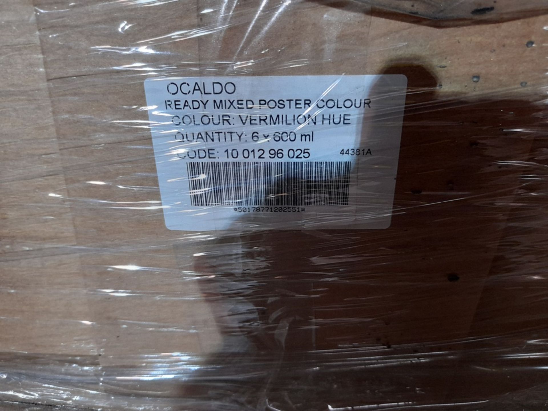 2 Pallets of Ocaldo Ready Mixed Poster colour, 12 x 300ml box, various colours - lilac, green, pink, - Image 6 of 7