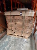 2 Pallets of cardboard boxes