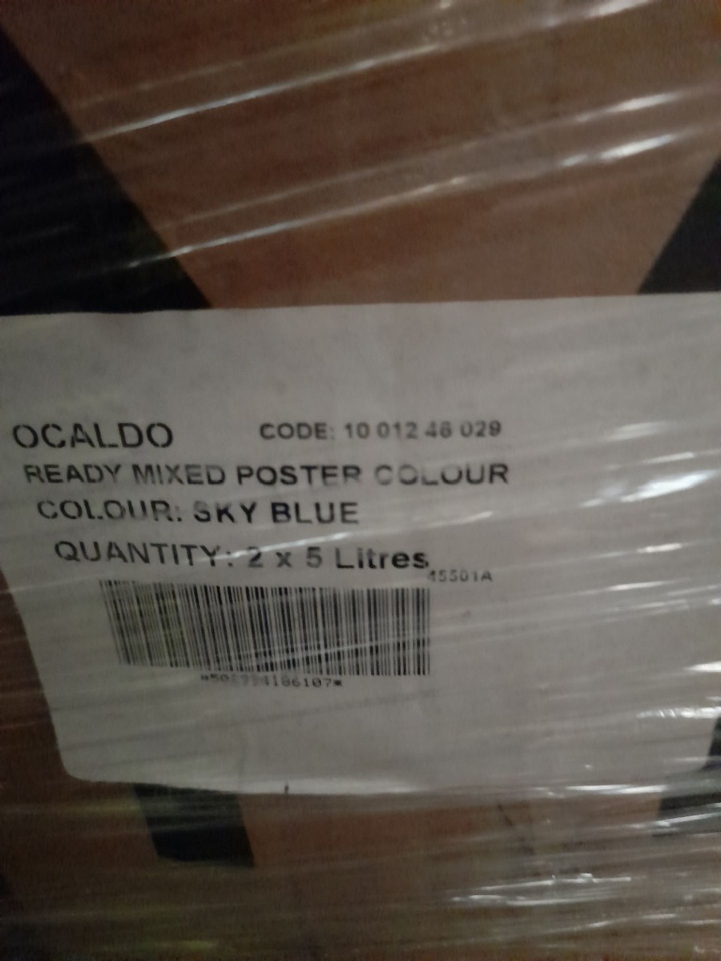 2 Pallets of mixed Ocaldo paints; acrylic, ready mixed, powder - Various colours & quantities - Image 10 of 10