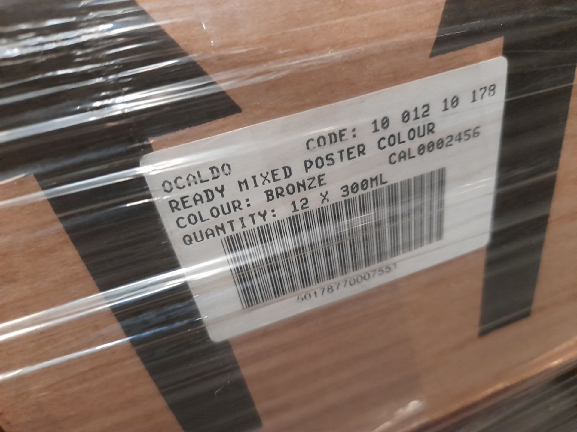 1 Pallet of Ocaldo mixed paint including glow in the dark paint, Ready Mix paint - bronze, lilac, - Image 5 of 7