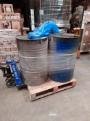 3 Pallets of various oils & chemicals, as lotted