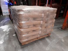 1 Pallet of IMERYS Hyplast 71, approx. 50 bags