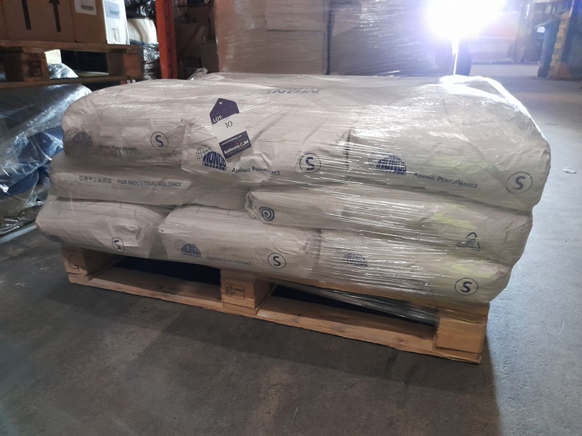 1 Pallet of Mondo Minerals Hydrous Magnesium Silicate - Fine Talc, approx. 20 bags - Image 2 of 3