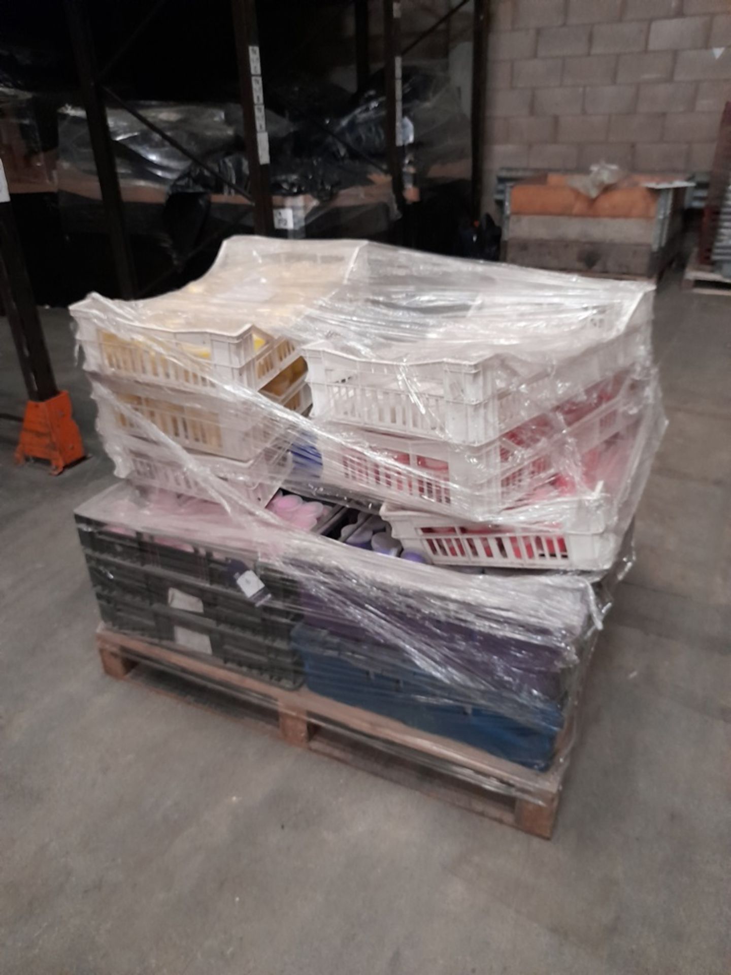 1 Pallet of various coloured dough, approx. 12 trays