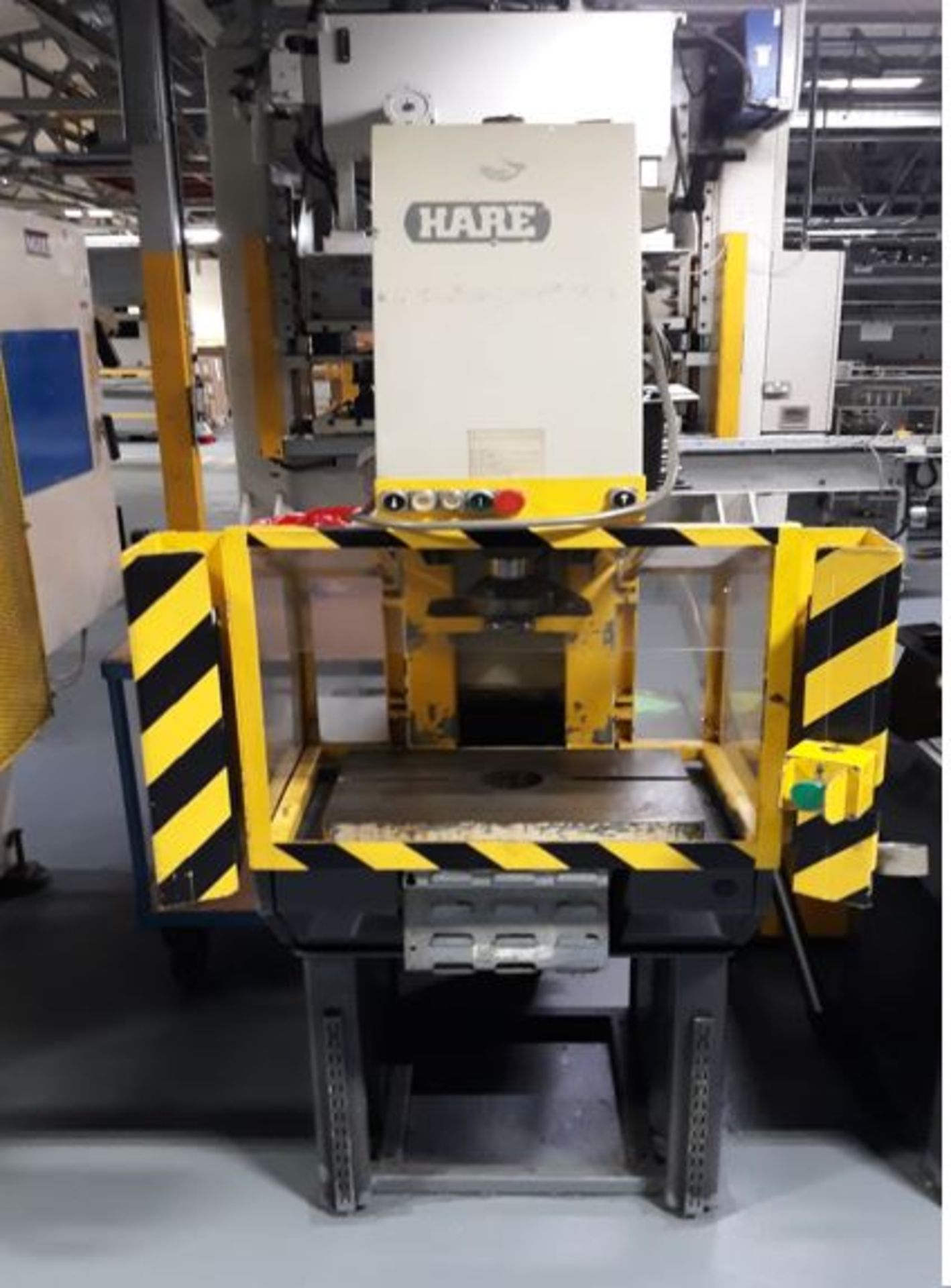 Hare Type 8 HP Hydraulic C Frame Press