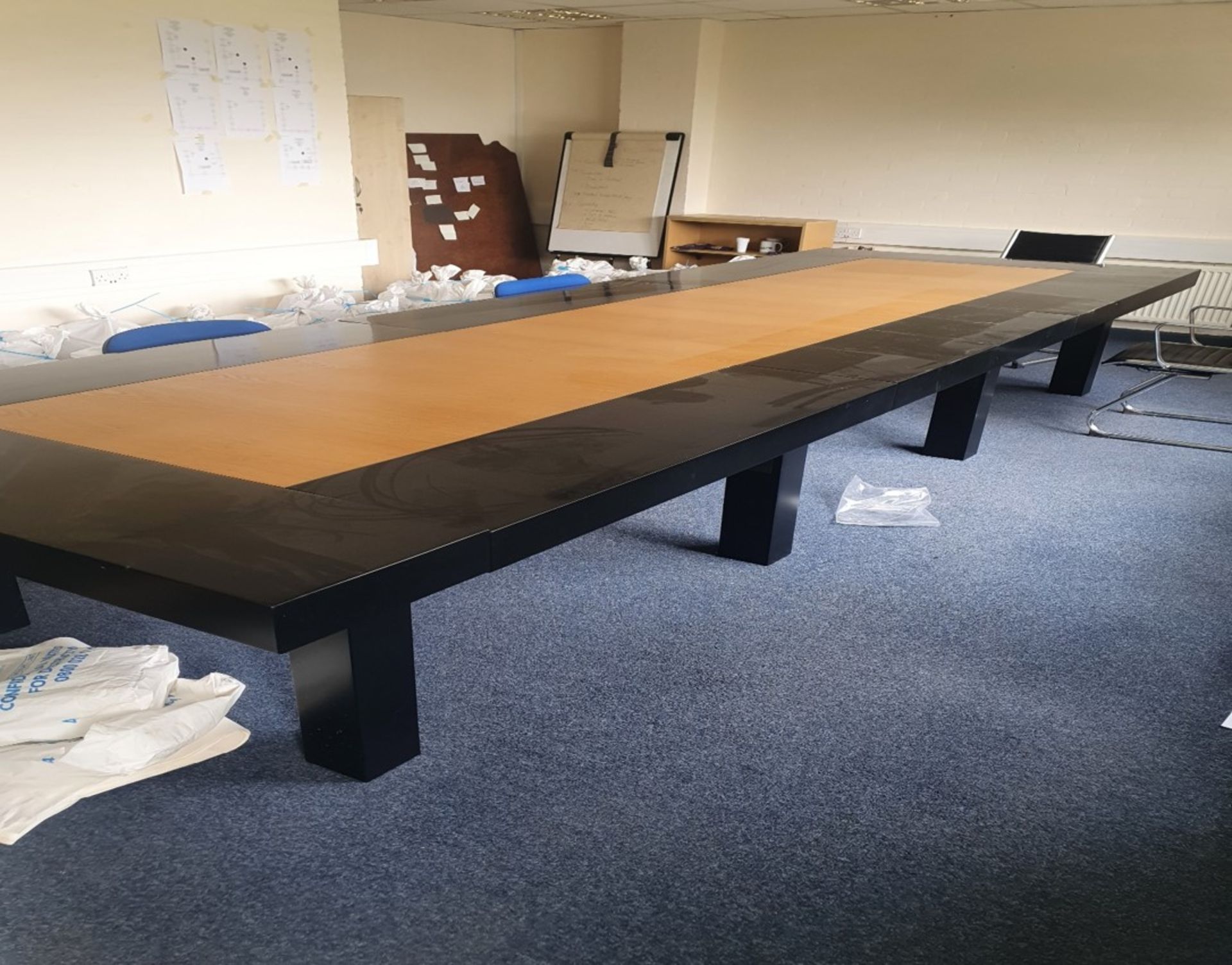 Large & Impressive Rectangular Board Room Table