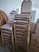 15 x Banqueting chairs