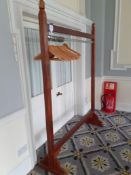 Mahogany Coat Rack