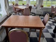 34 Steel Stacking Chairs, 10 Various Tables & Side