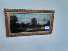 2 Gilt Framed Oil Paintings