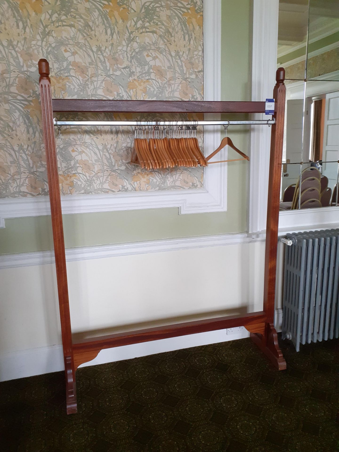 Mahogany Coat Rack