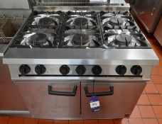 Falcon 6 Ring burner oven *Purchaser’s responsibility to ensure safe disconnection and removal, by a