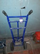 Steel fabricated sack trolley