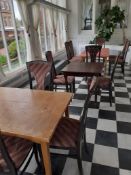 29 Wooden Dining Chairs & 10 Various Wooden Dining