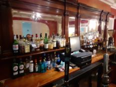 Quantity of Various Spirits to Back Bar