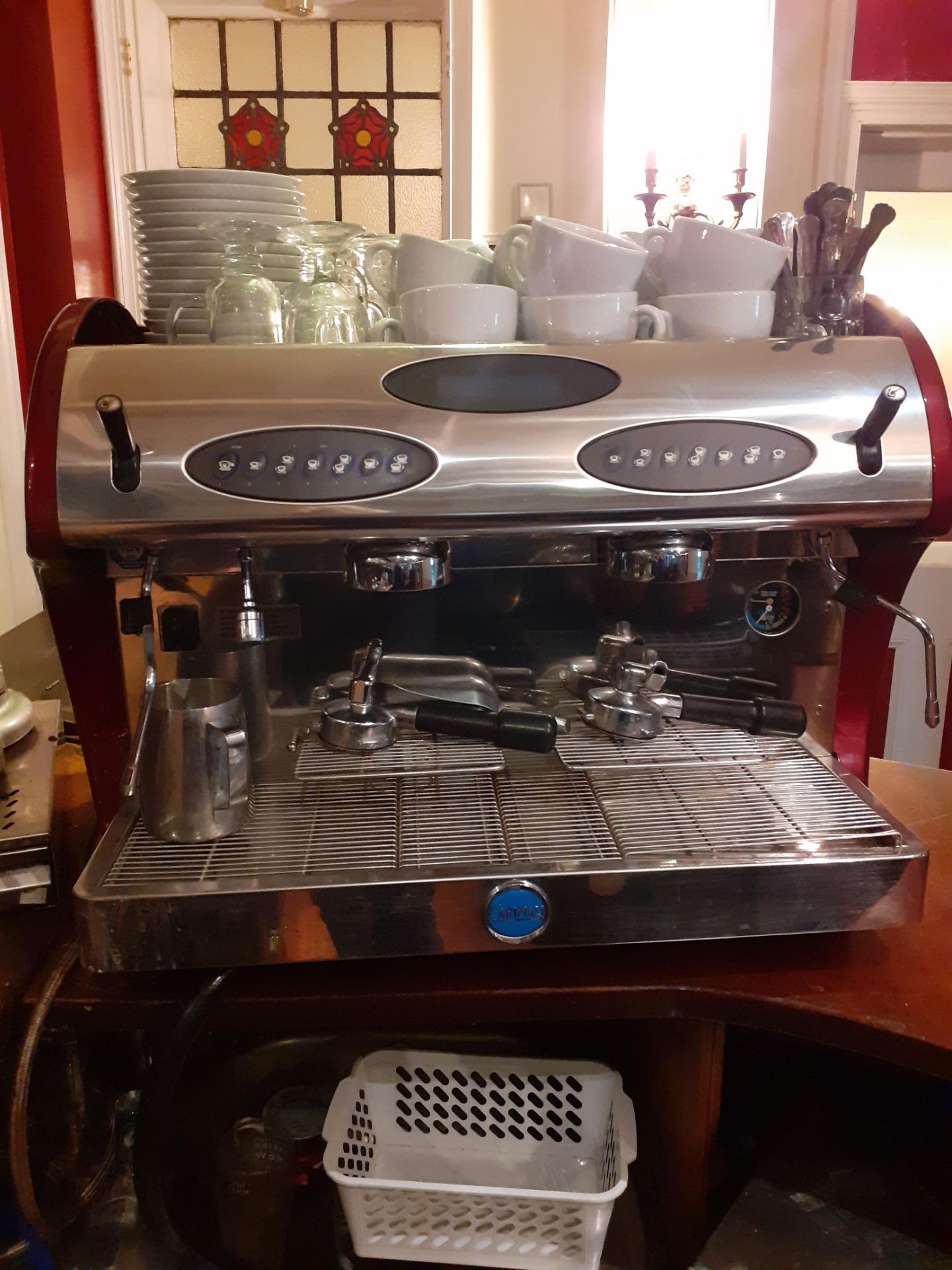 Carimali KICCO 2 Group Espresso Coffee Machine, Serial Machine CA169331 (2013) - Image 2 of 3