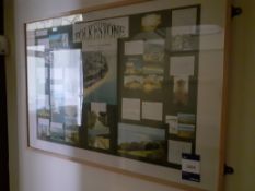 12 Folkestone Themed Framed Pictures