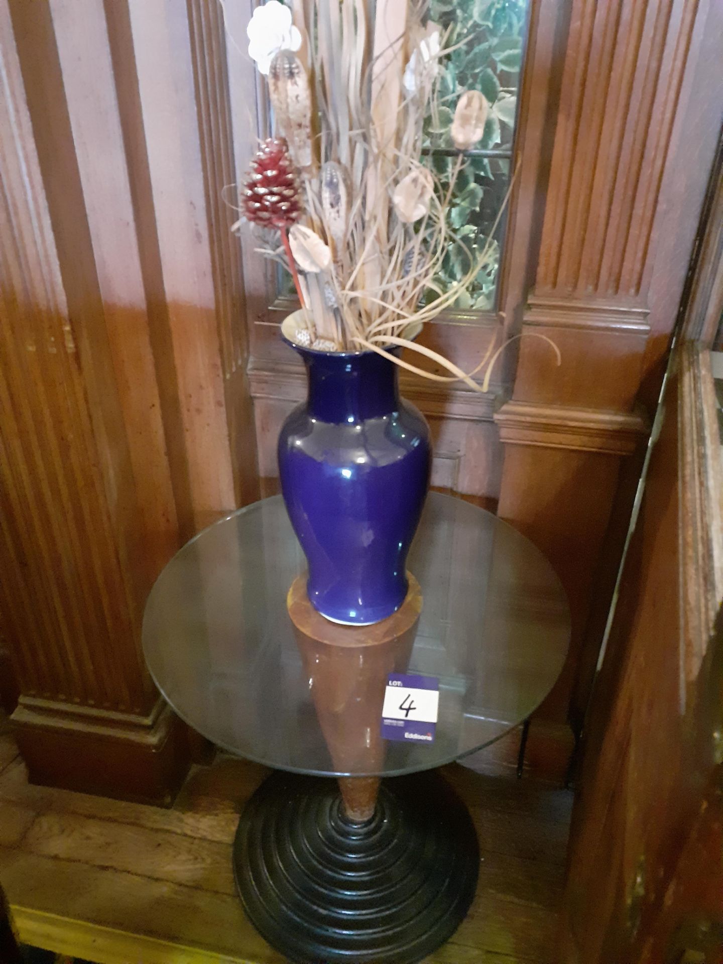 Pair of Art Deco Style Side Tables, Glazed Top and - Image 2 of 2