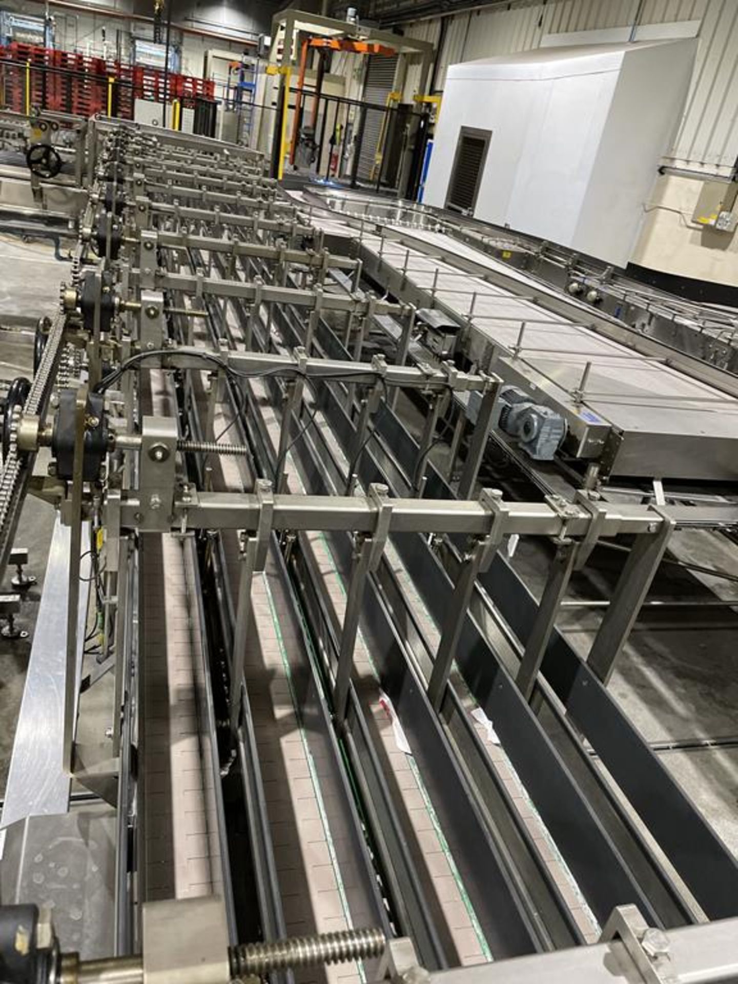 Sidel 5 lane bottle conveyor. - Image 2 of 11