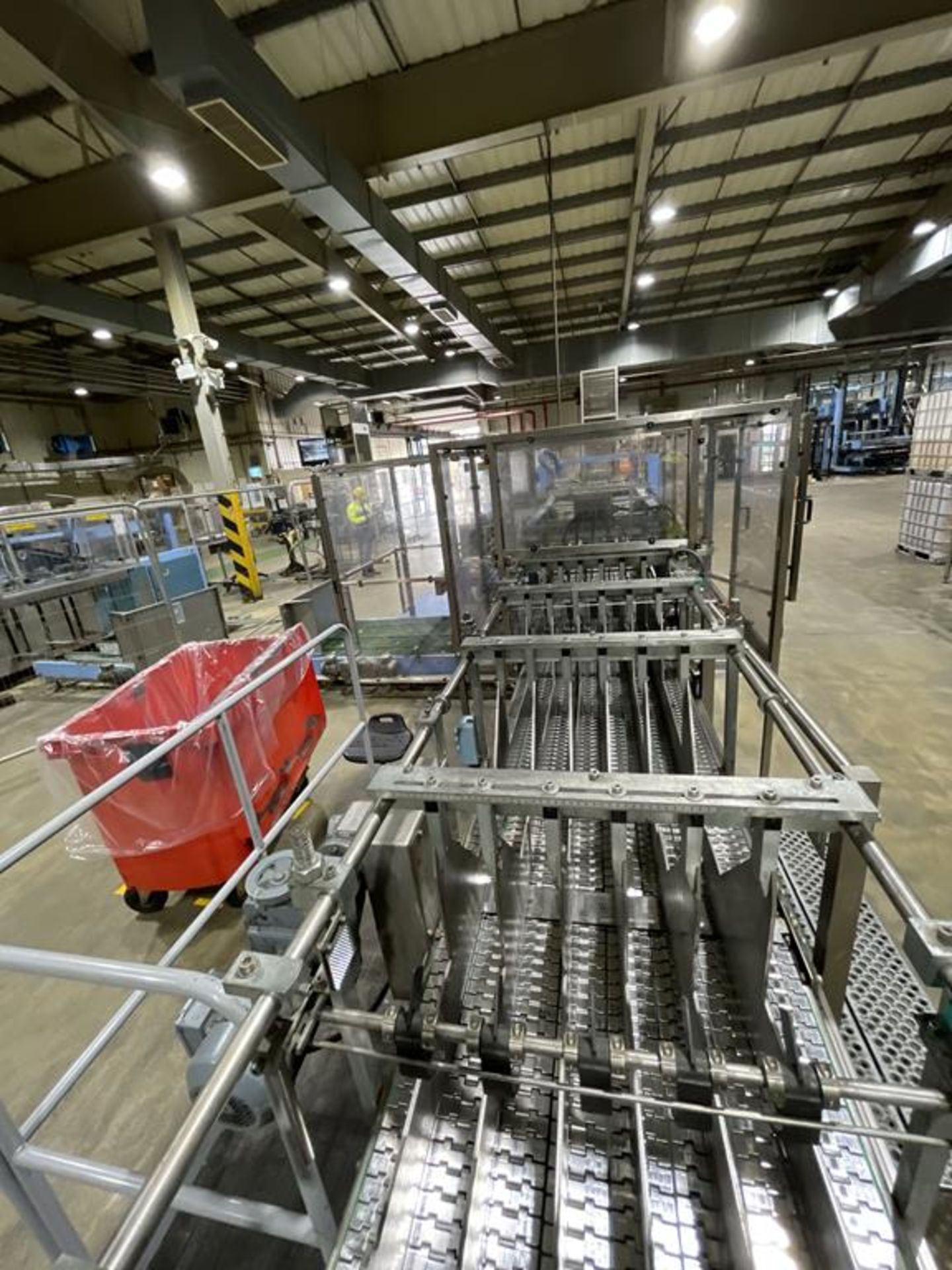 Sidel 5 lane bottle conveyor. - Image 5 of 11