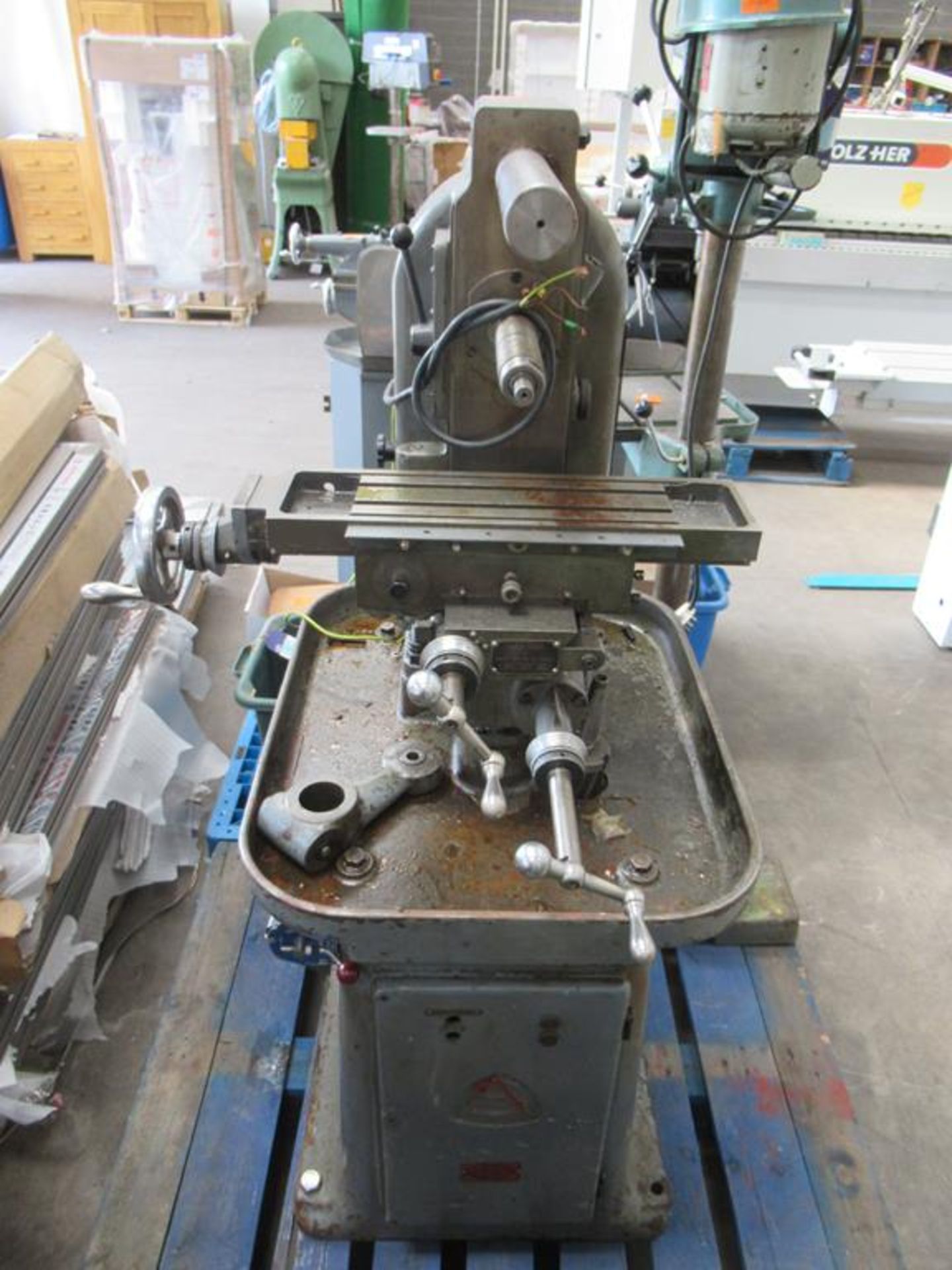 Adcock and Shipley Milling Machine with Attachment - Image 3 of 20