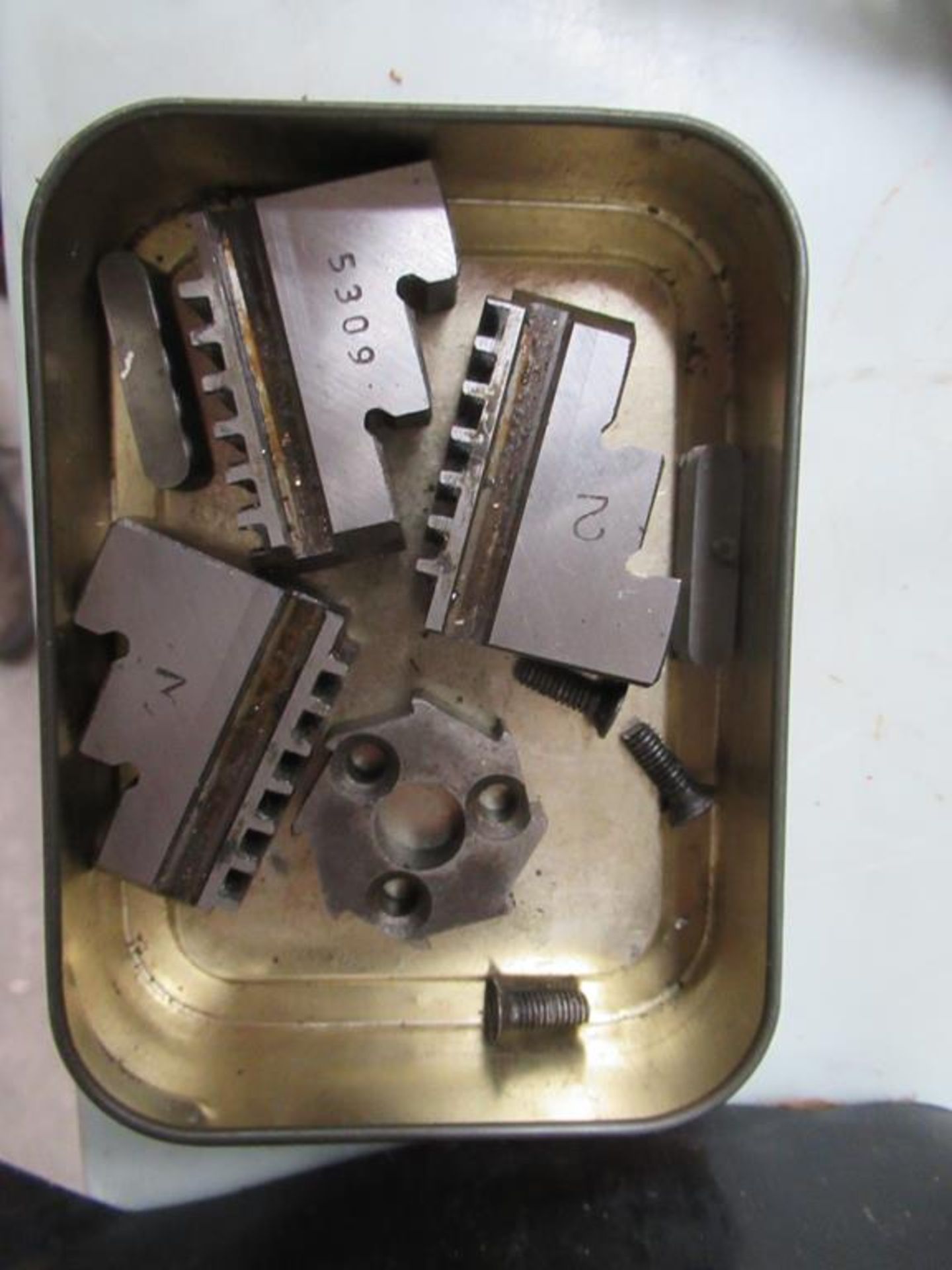 Qty of Various Myford Lathe Accessories and Tools including 'Soft Jaws' Mini 3 Jaw Chuck Back Tool p - Image 3 of 10