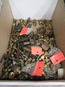 Box to contain various Brass Valves and Couplings