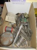 Box to contain various Reels and Stacks of Solders and Paste etc