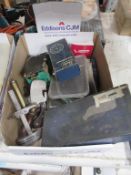 Box to contain various model making Gauges, Tools and other Metal Working Equipment