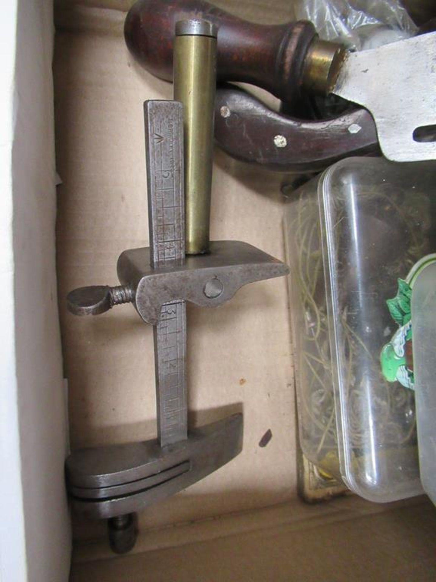 Box to contain various model making Gauges, Tools and other Metal Working Equipment - Image 2 of 7