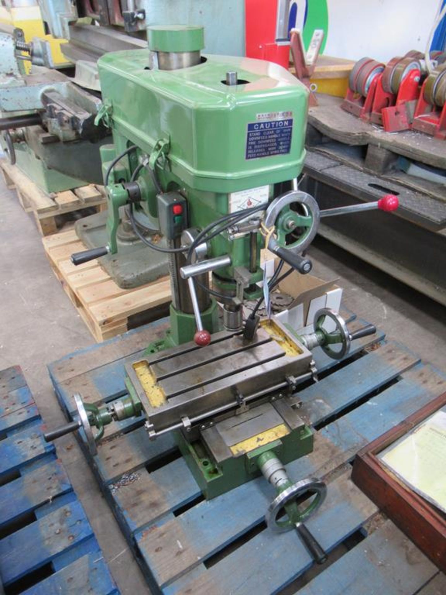 Whitecote LC15A Bench Miller/ Driller with Various Miller Cutters, Collets etc