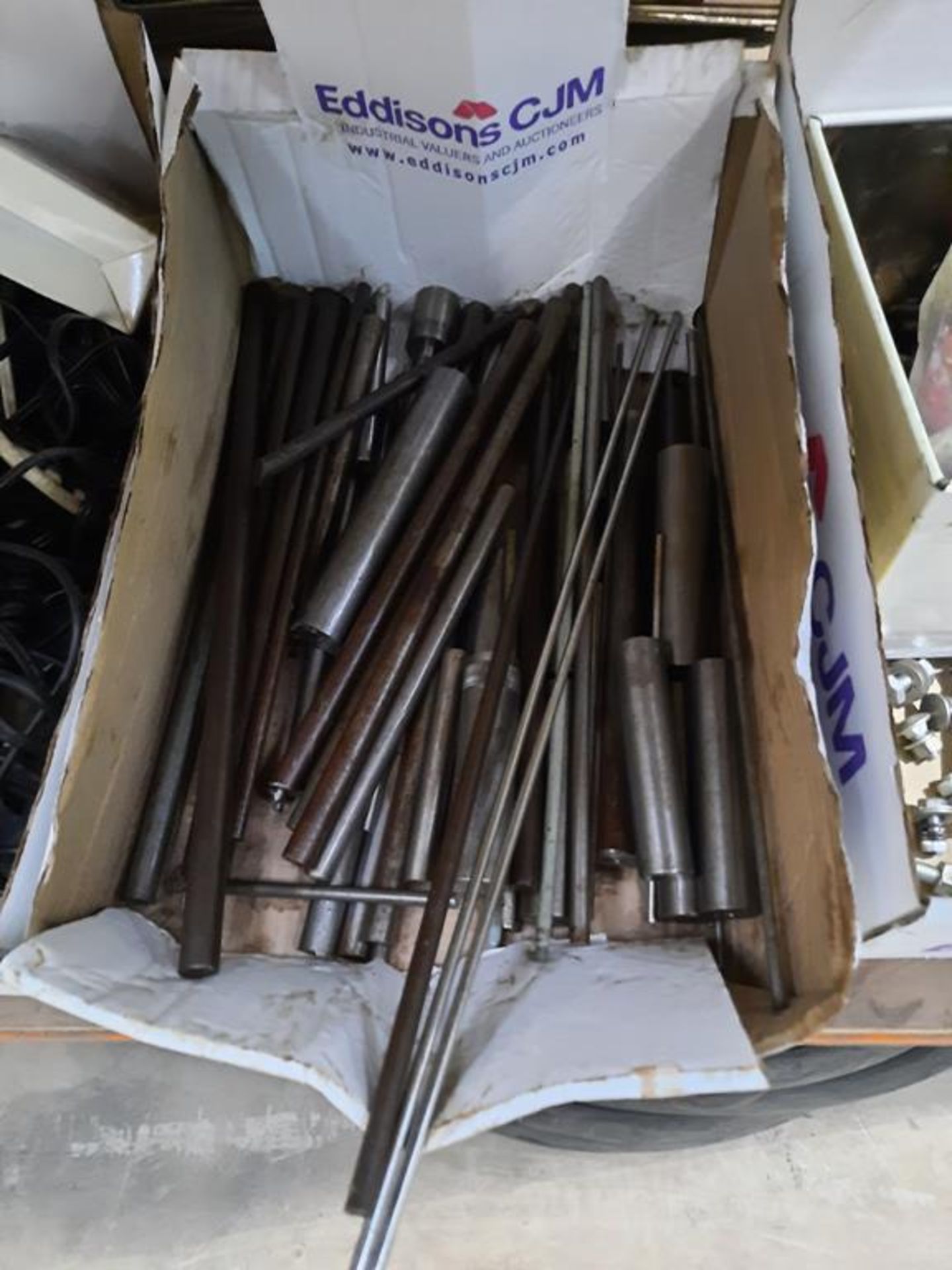 Box of Metal Rods