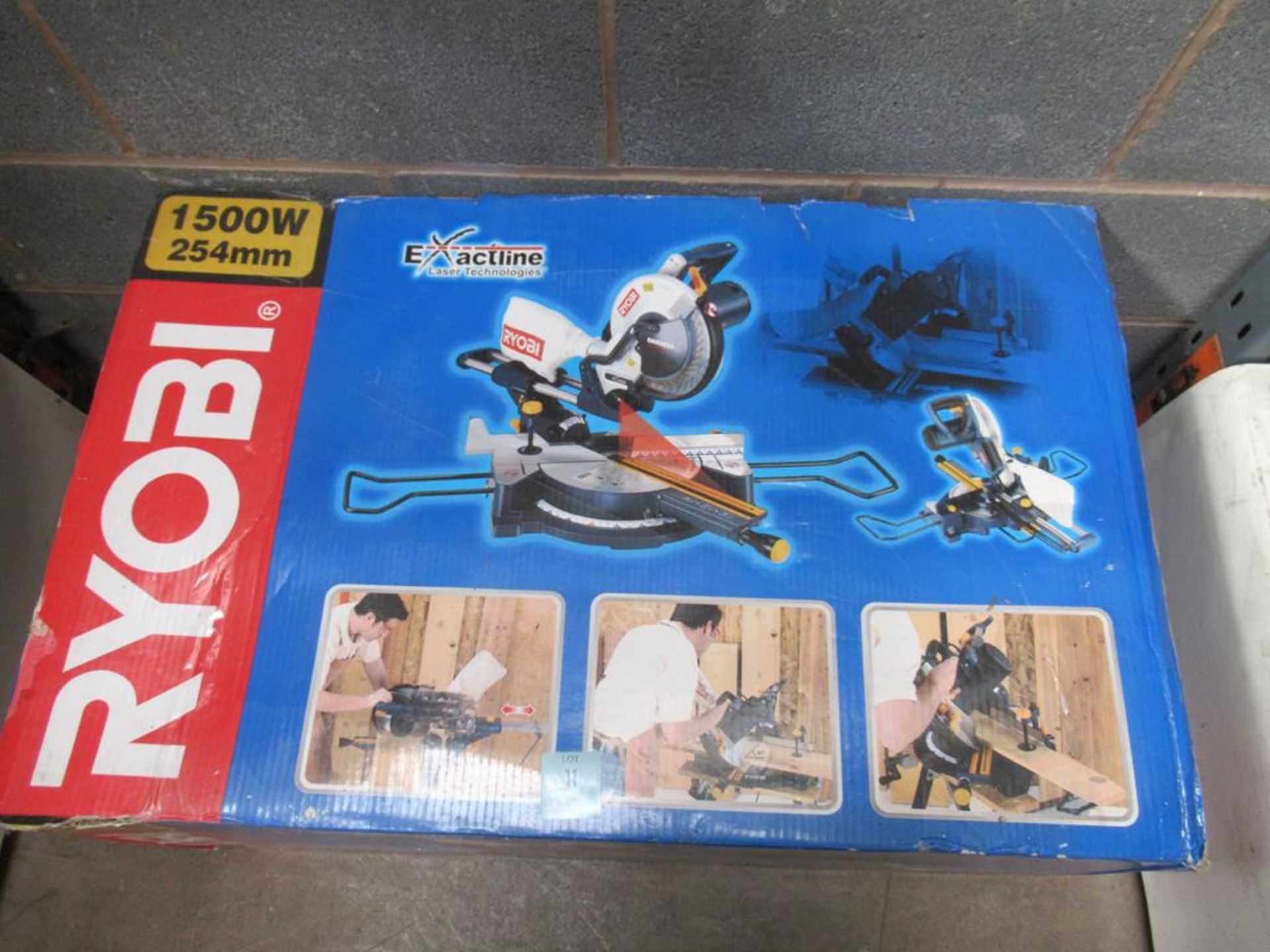 RYOBI 254mm Sliding Compound Mitre Saw with Stand 110V - Image 2 of 3